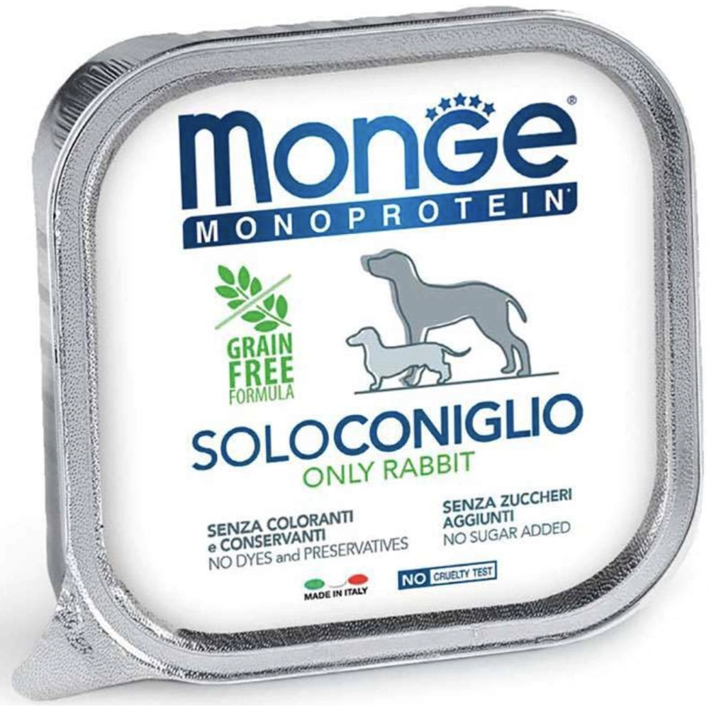 Monge Monoprotein Dog Solo з кроликом 