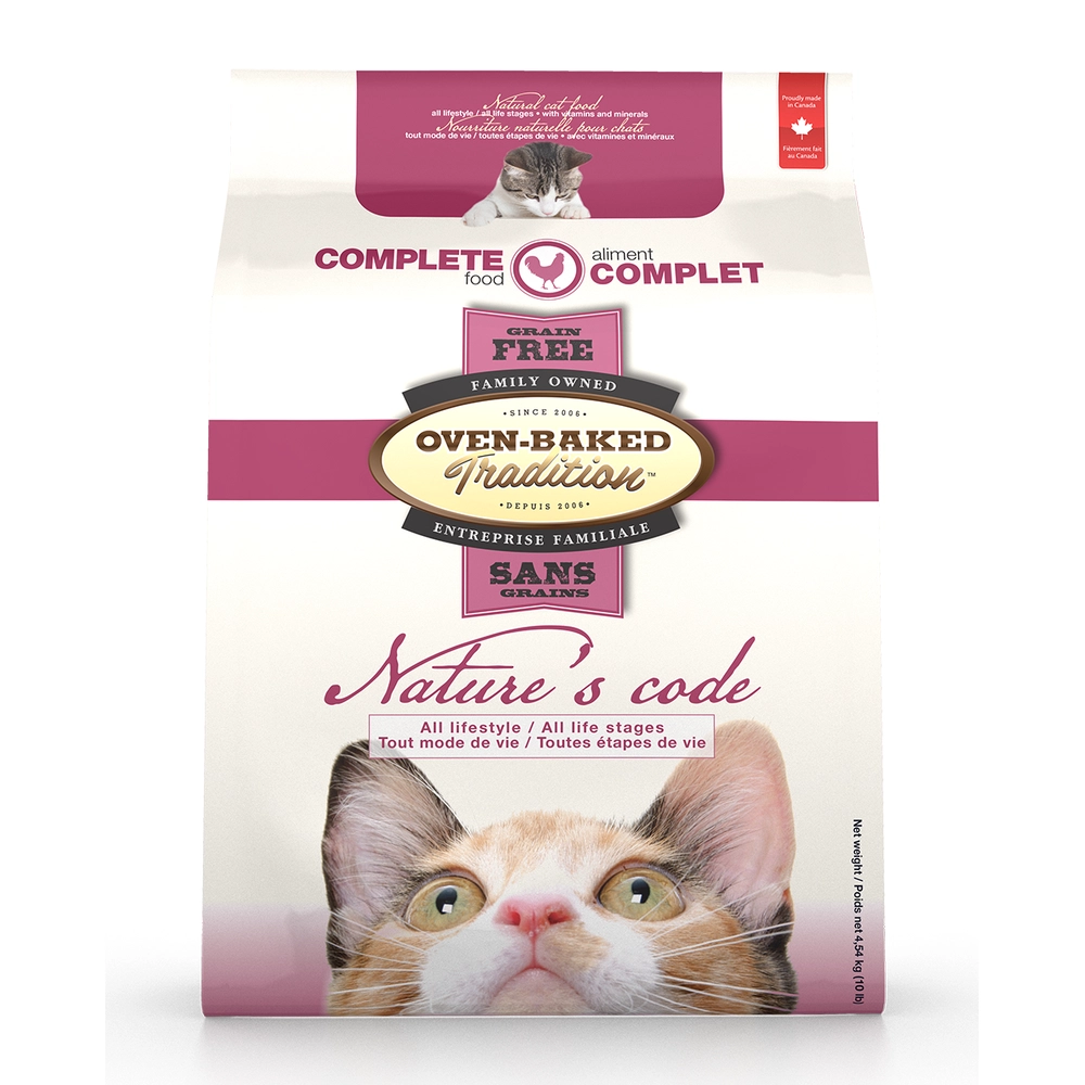 Oven-Baked Tradition Nature’s Code Cat с курицей 