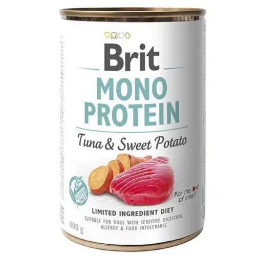 Brit Mono Protein с тунцом и бататом
