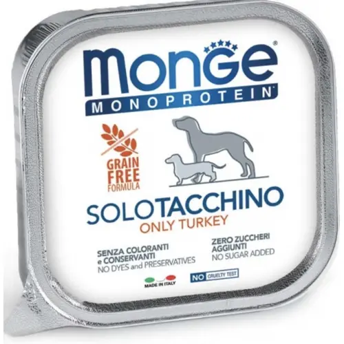 Monge Monoprotein Dog Solo с индейкой