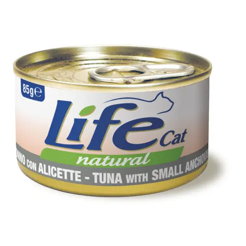 Life Cat Natural Тунец с анчоусами