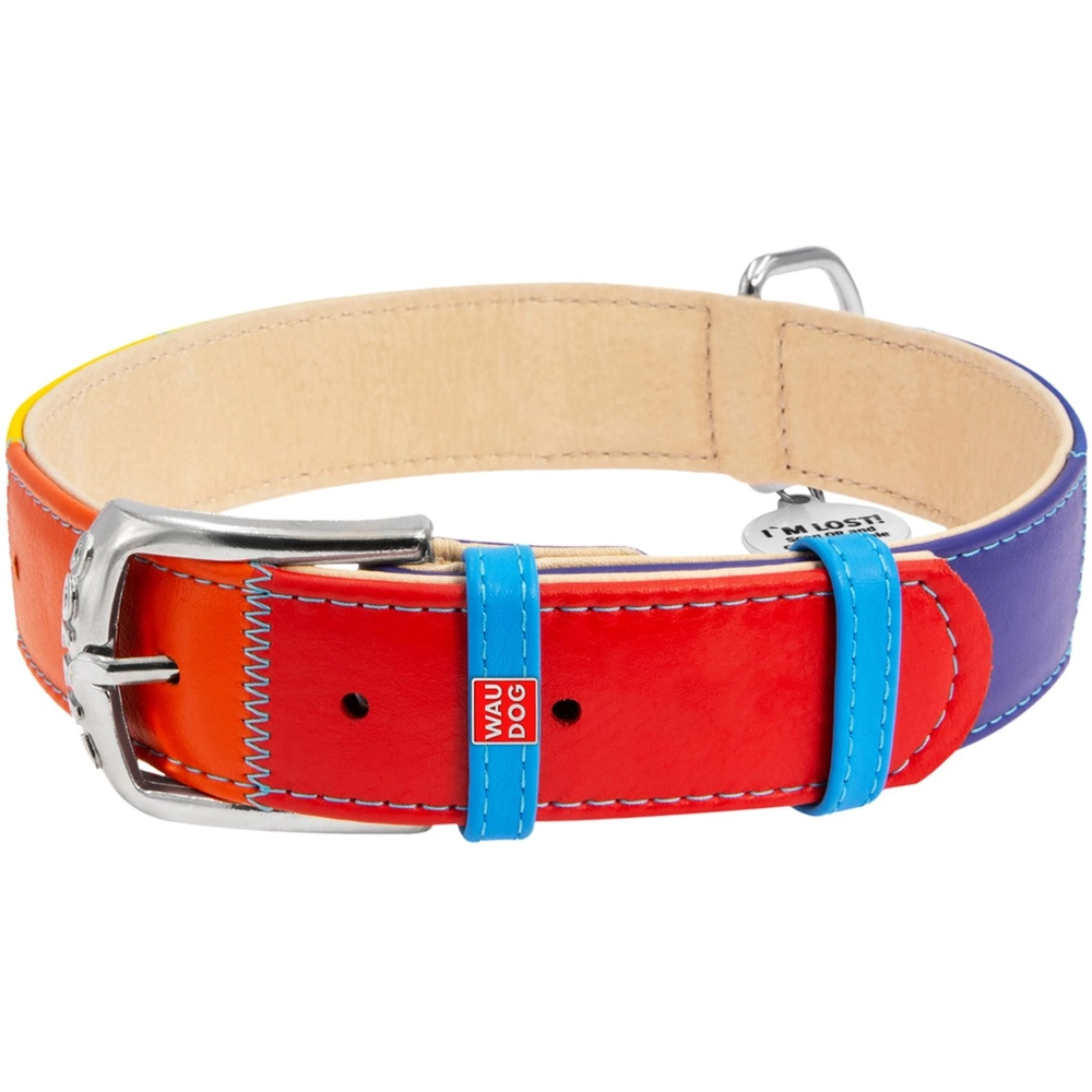 WAUDOG Glamour Collar с QR-паспортом 