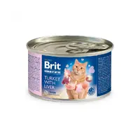 Brit Premium by Nature с индейкой и печенью