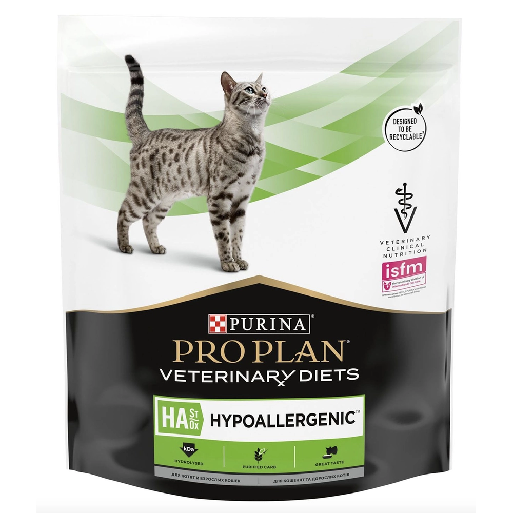 Pro Plan Veterinary Diets HA HYPOALLERGENIC Харчові алергії 