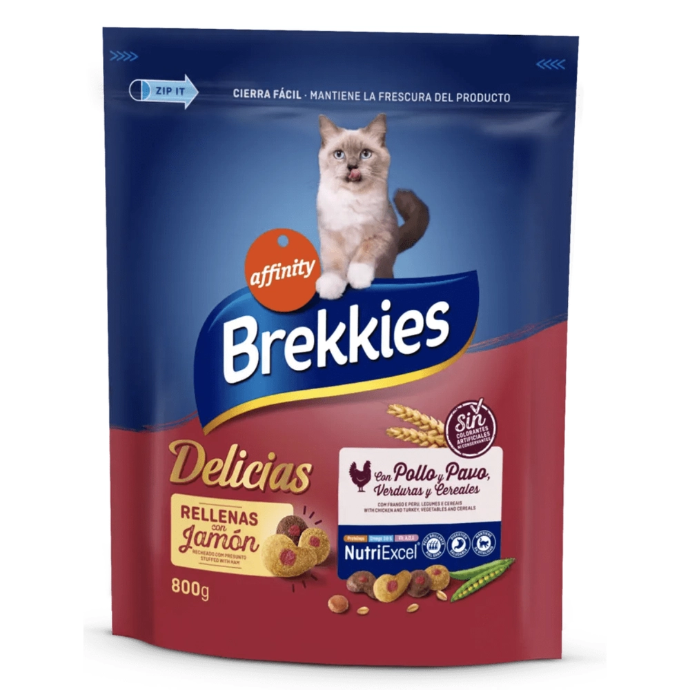 Brekkies Cat Delice Meat 