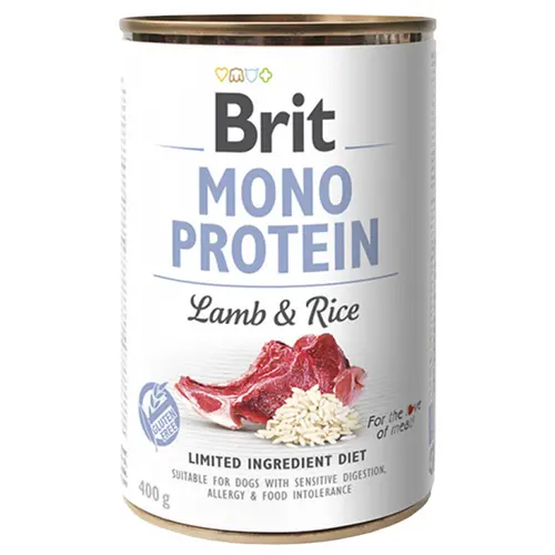 Brit Mono Protein с ягненком и рисом