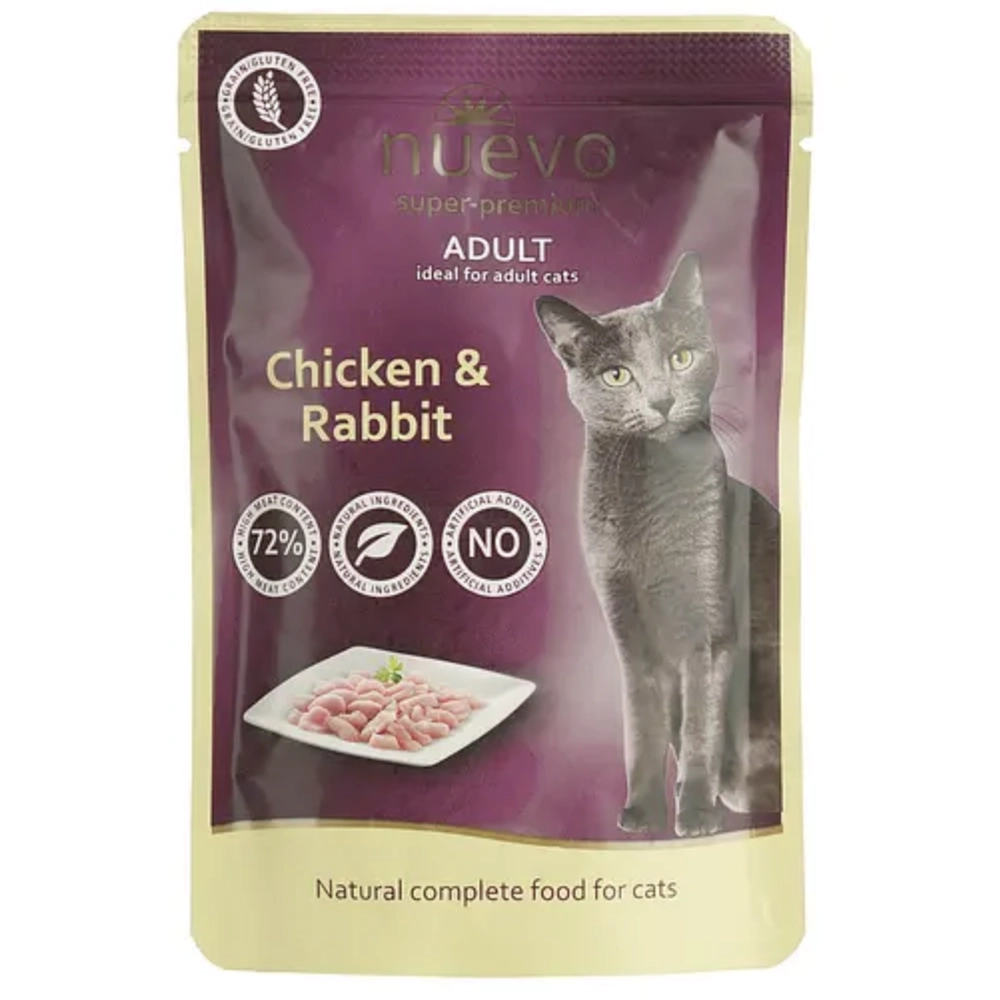 Nuevo Cat Adult Chicken & Rabbit 