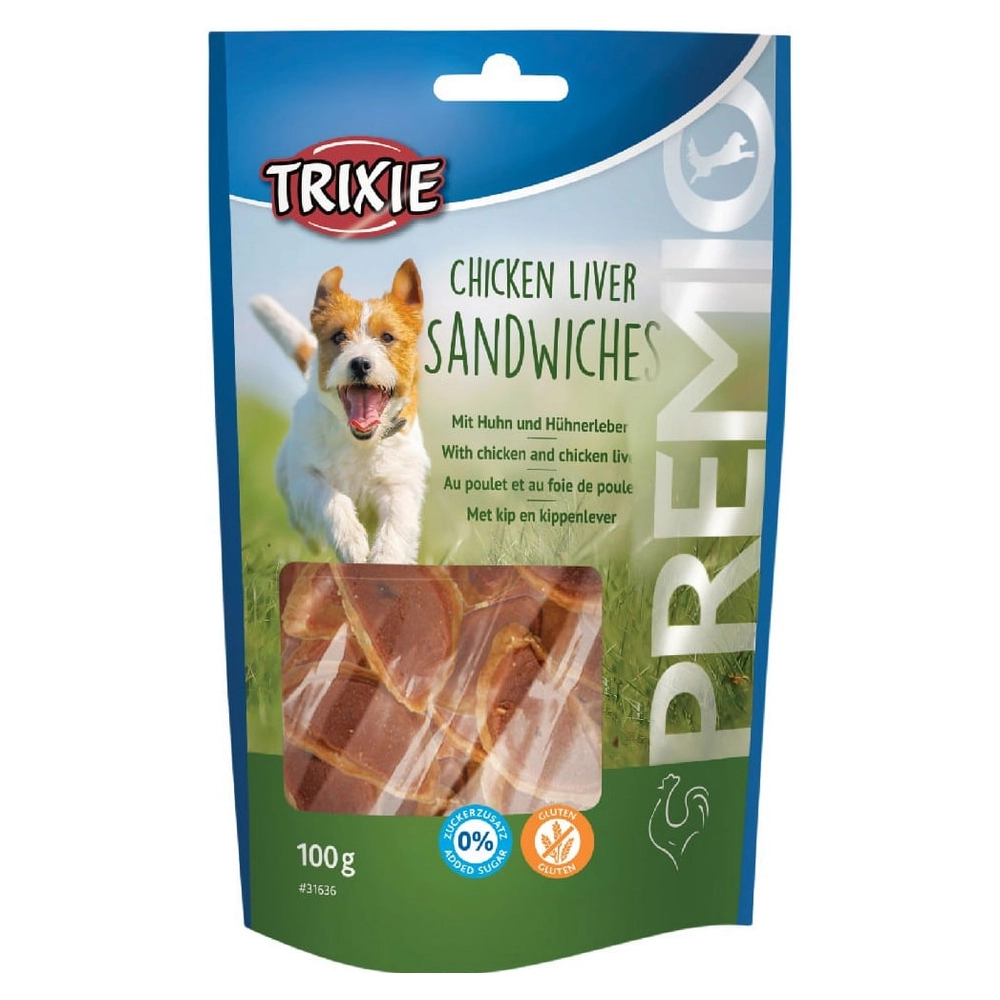 Trixie Premio Chicken Liver Sandwiches 