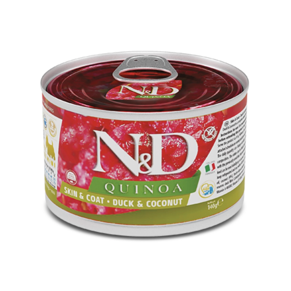 Farmina Dog N&D Grain Free Quinoa Skin&Coat Duck&Coconut Adult Mini 