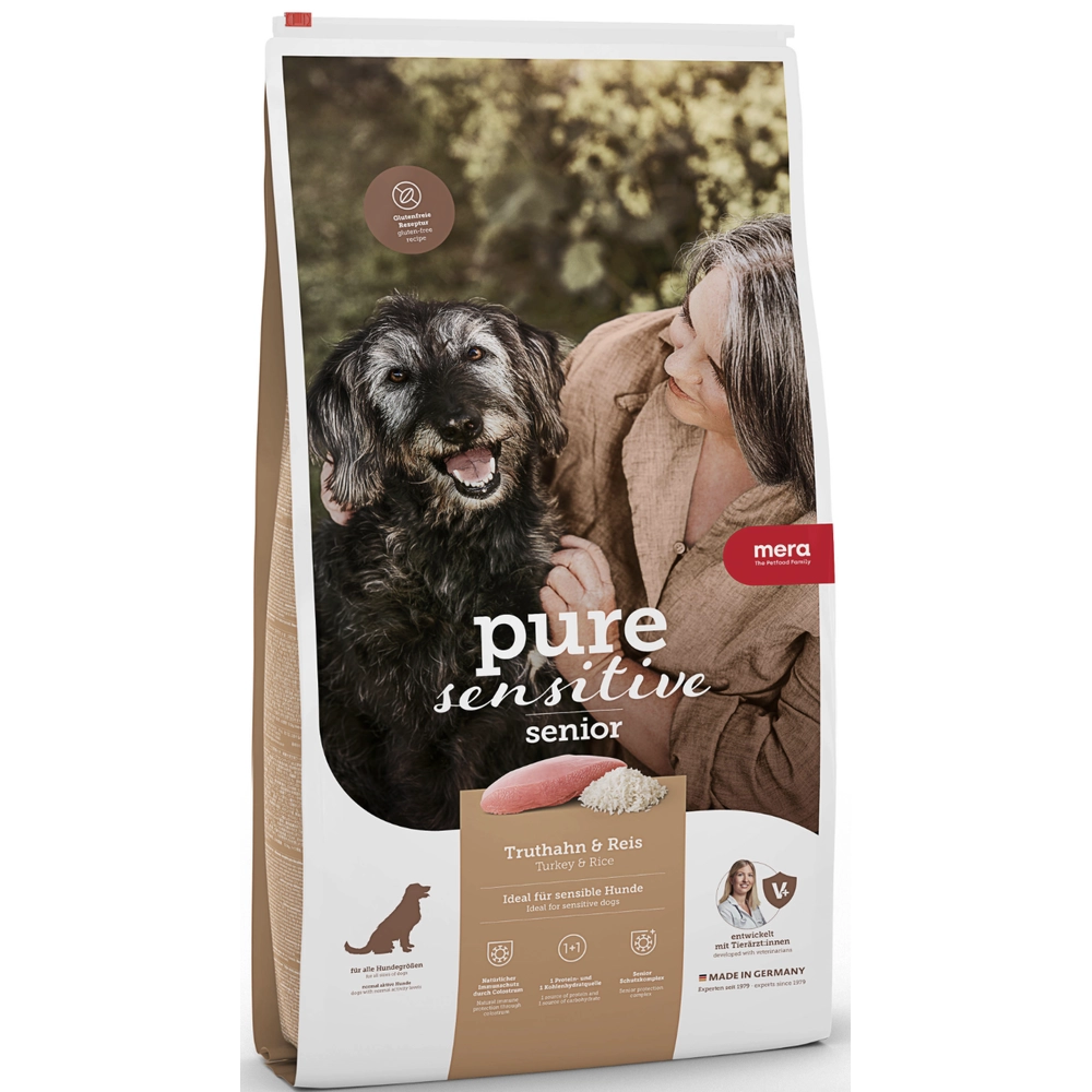 Mera Pure Sensitive Senior Truthahn & Reis 