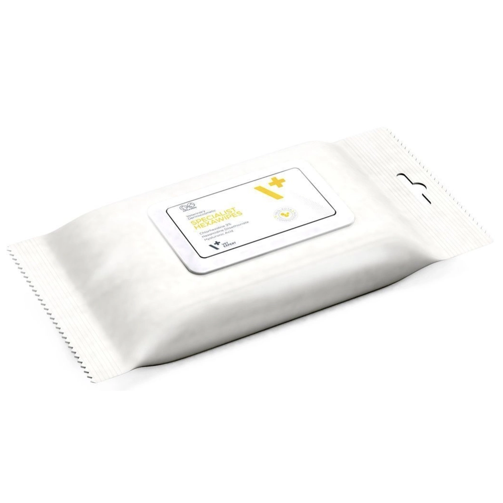 VetExpert Specialist Hexawipes 