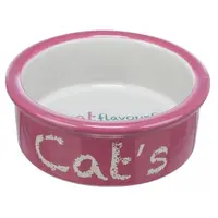 Trixie Керамічна миска для котів з написом Cat's