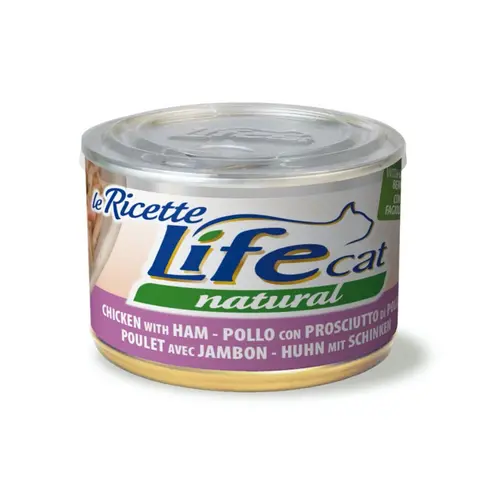 Life Cat Natural Le Ricette Курка з шинкою і стручковою квасолею