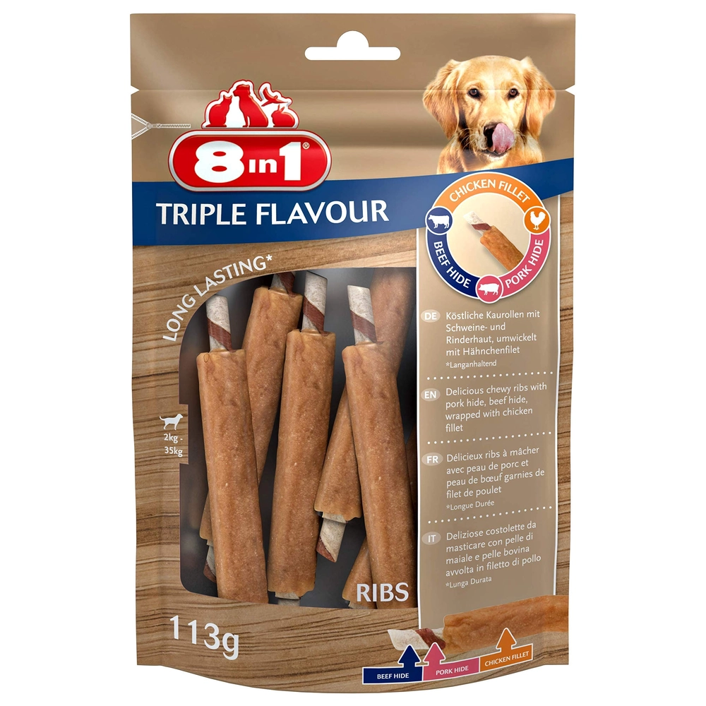 8in1 Triple Flavour Реберця 