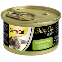 GimCat ShinyCat с курицей и папаей