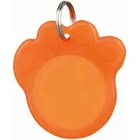 Trixie ID Tag Orange Paw