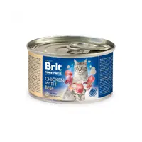 Brit Premium by Nature з куркою та яловичиною