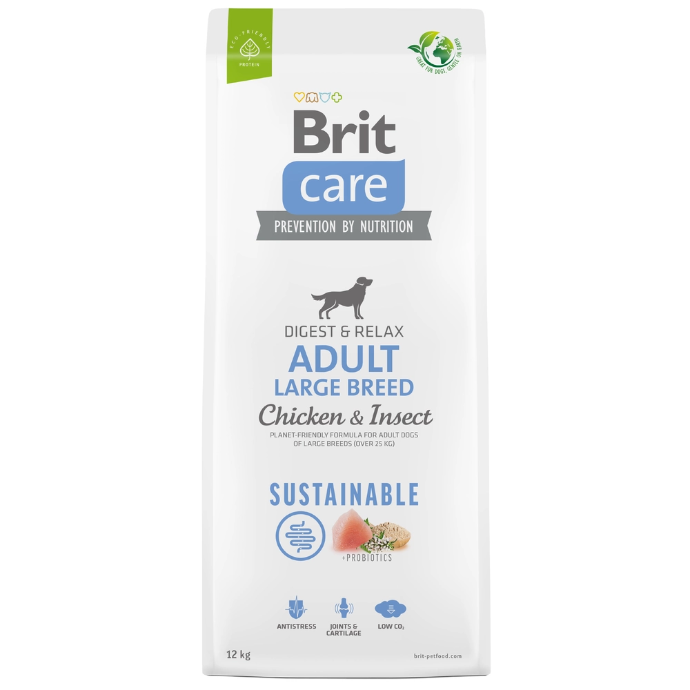 Brit Care Dog Sustainable Adult Large Breed Chicken & Insect 