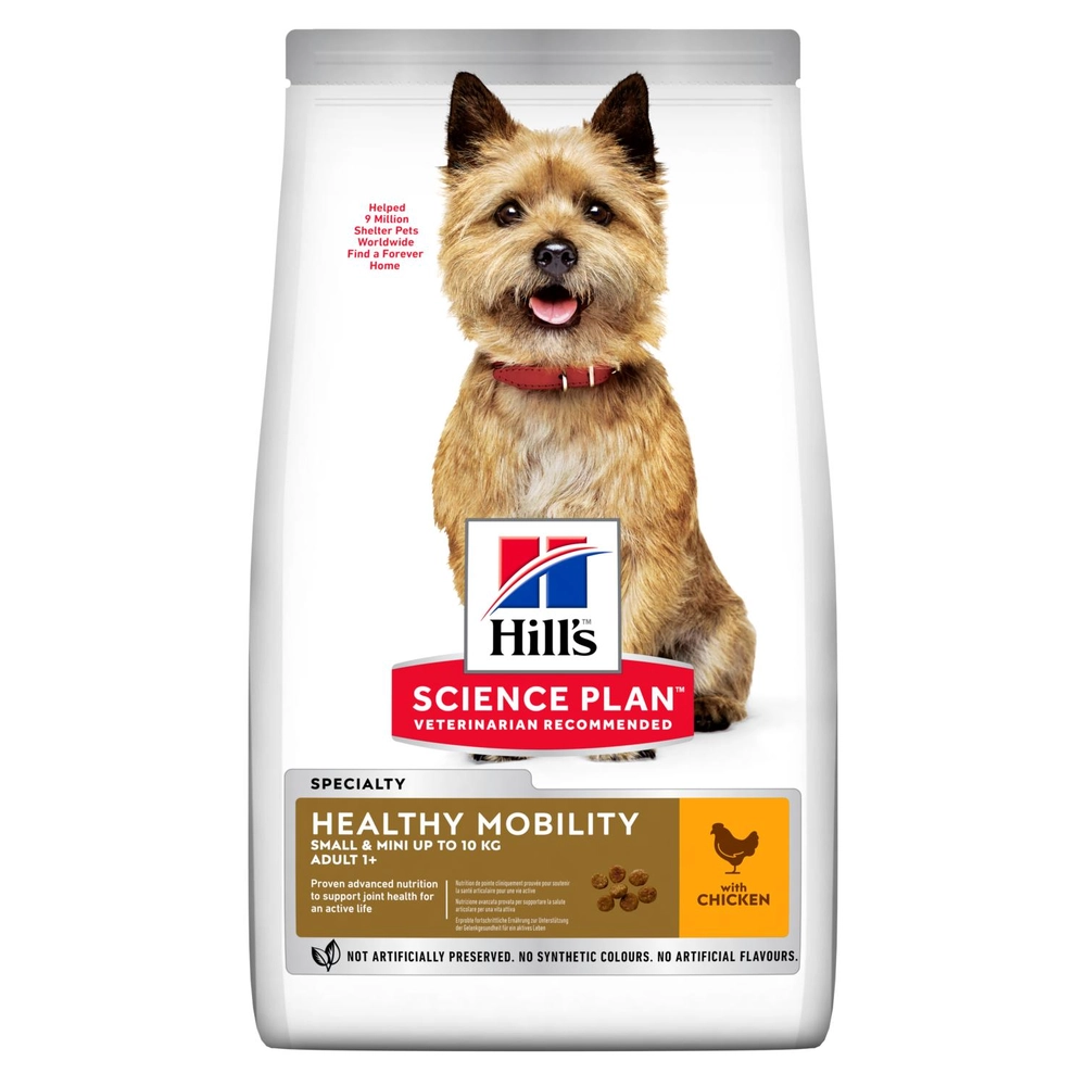 Hills Science Plan Healthy Mobility Small & Mini Adult Dog Chicken 