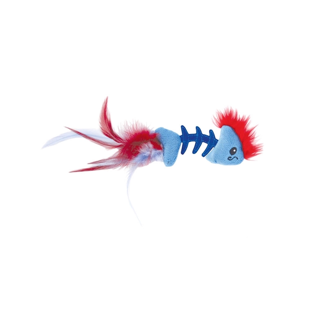 Petstages Feather Fish Bone  