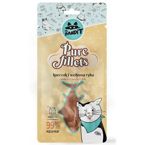 Mr.Bandit Cat Pure Fillets Chicken & Smoked Fish