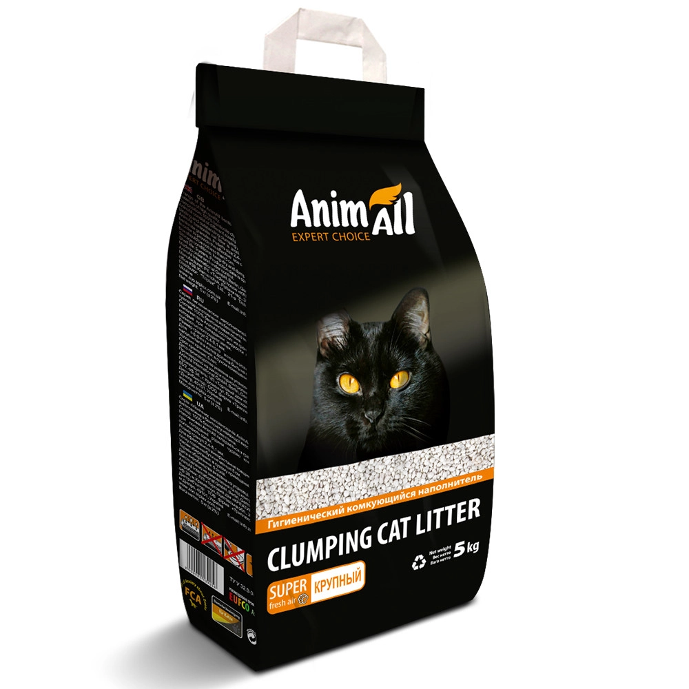 AnimAll Clumping Cat Litter Велика фракція 