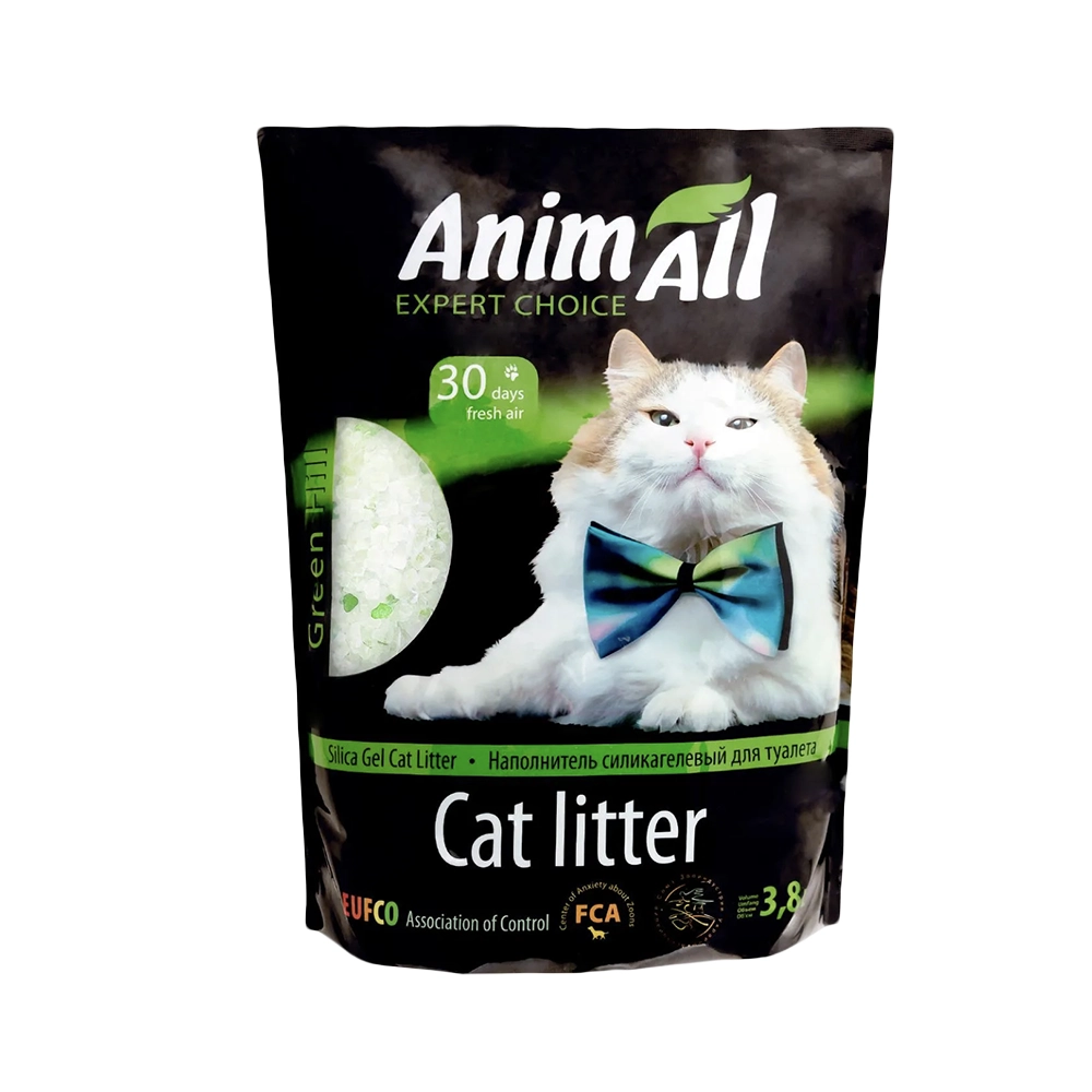 AnimAll Silica Gel Cat Litter Green Hill 