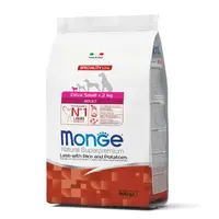 Monge Extra Small Adult Ягня, рис і картопля 