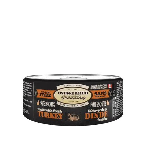 Oven-Baked Tradition Grain-Free Pate Cat с индейкой