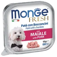 Monge Dog Wet Fresh со свининой 