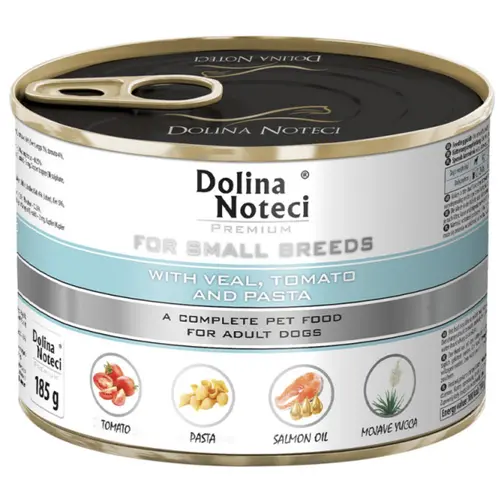 Dolina Noteci Premium Adult Small Breeds Veal & Tomato & Pasta