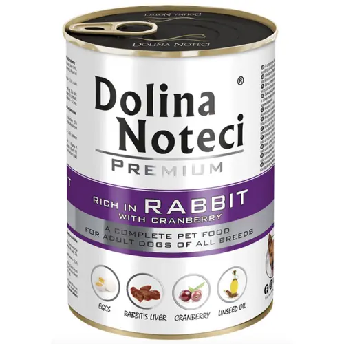 Dolina Noteci Premium Adult rich in Rabbit & Cranberries