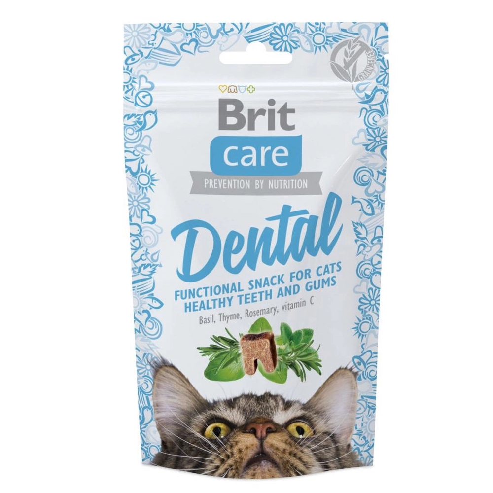 Brit Care Cat Functional Snack Dental 