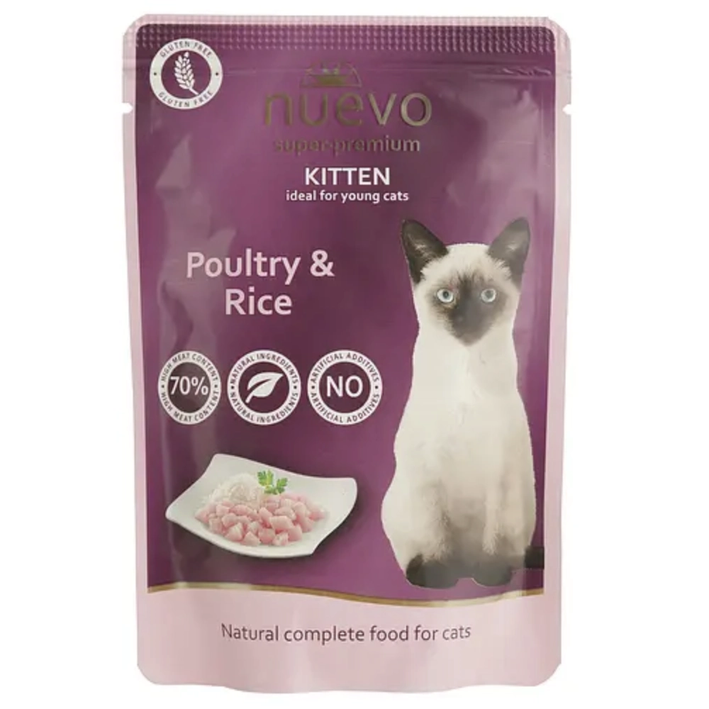 Nuevo Kitten Poultry & Rice  