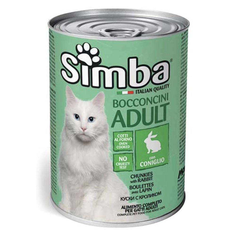 Monge Simba Cat Wet с кроликом 