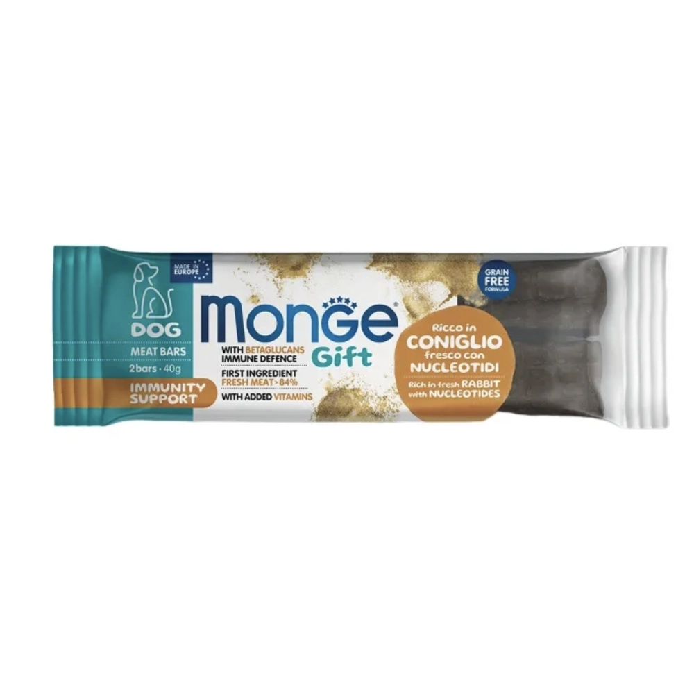 Monge Gift Dog Immunity support Батончики з кроликом та нуклеотидами 