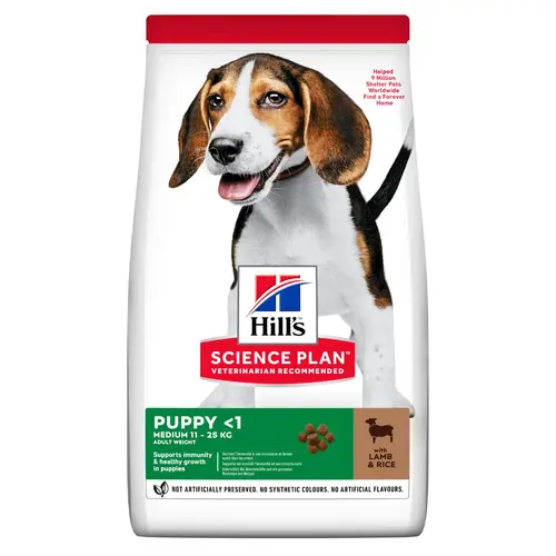 Hills Science Plan Medium Puppy Lamb & Rice