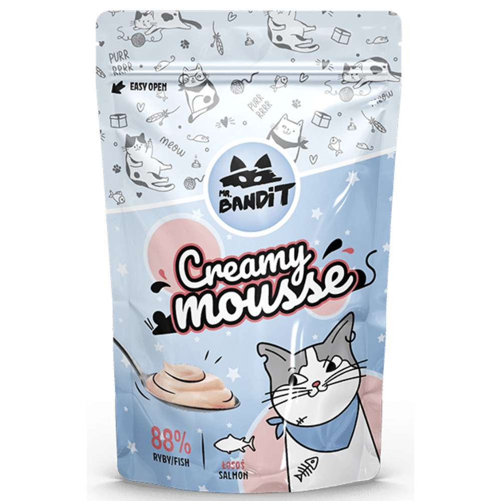 Mr.Bandit Cat Creamy Mousse Salmon  