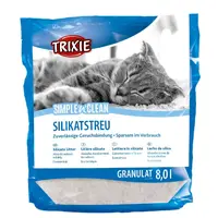 Trixie Simple Clean SILICATE Силикатный наполнитель для кошек