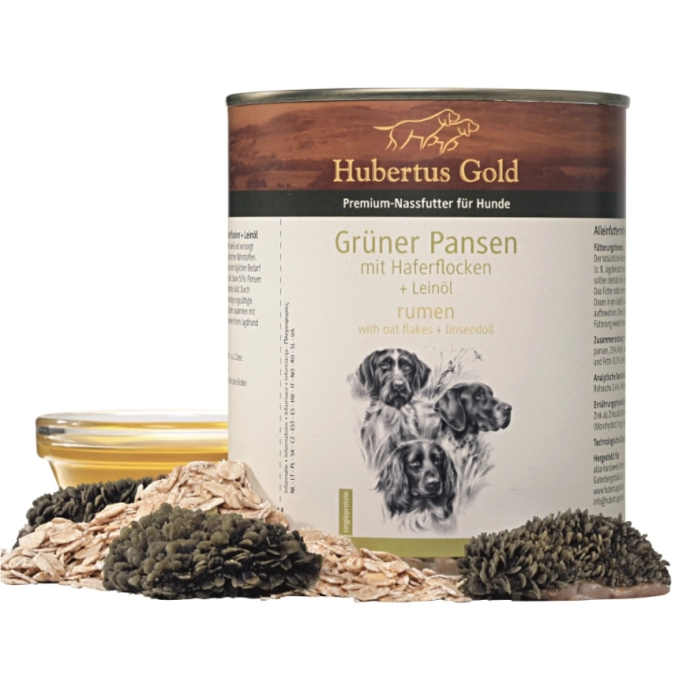 Hubertus Gold Rumen & Oat flakes  