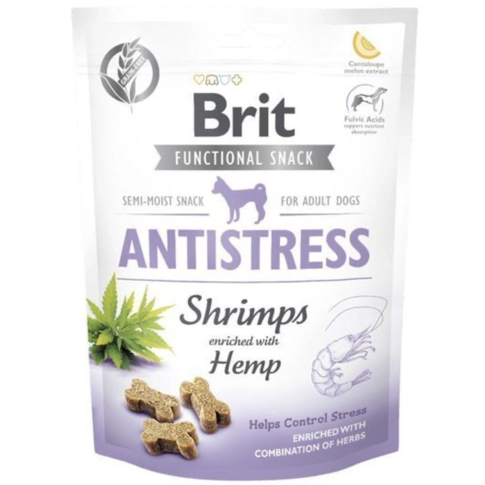 Brit Care Dog Functional Snack Antistress Shrimps 