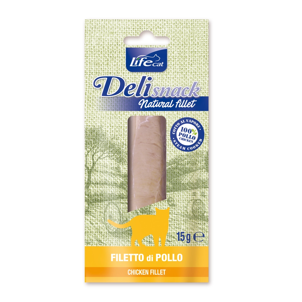 Life Cat Deli Snack Chicken Fillet 