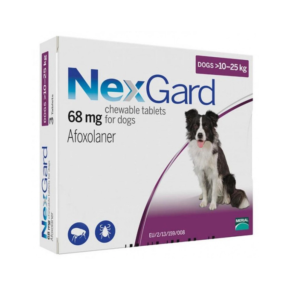 NexGard для собак від 10 до 25 кг 