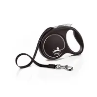 Flexi Black Design M поводок-рулетка для собак до 25 кг (лента 5м)  - фото 4