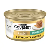 Gourmet Gold Ніжні биточки з куркою та морквою