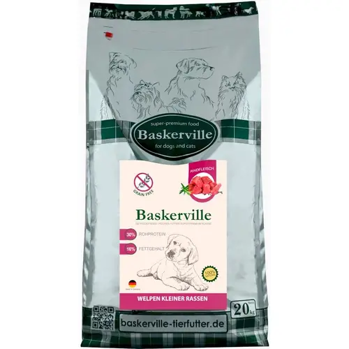 Baskerville Grain Free Puppy Small Breed
