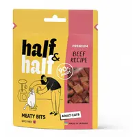 Half&Half М'ясні шматочки для кішок з яловичиною