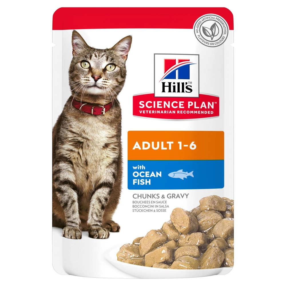 Hills Science Plan Adult Cat Ocean Fish 