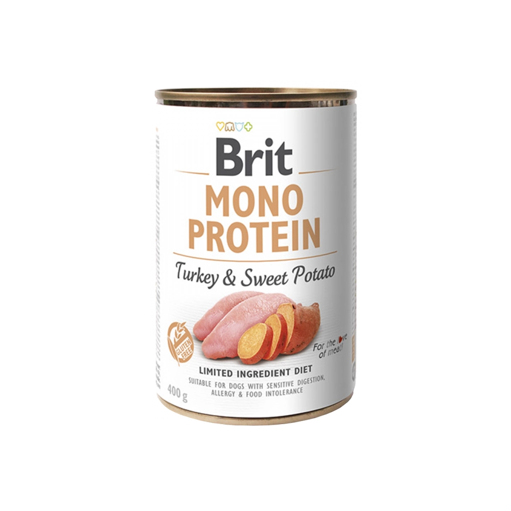 Brit Mono Protein с индейкой и бататом 
