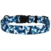 BronzeDog Urban Нашийник Кісточка для собак Блакитний
